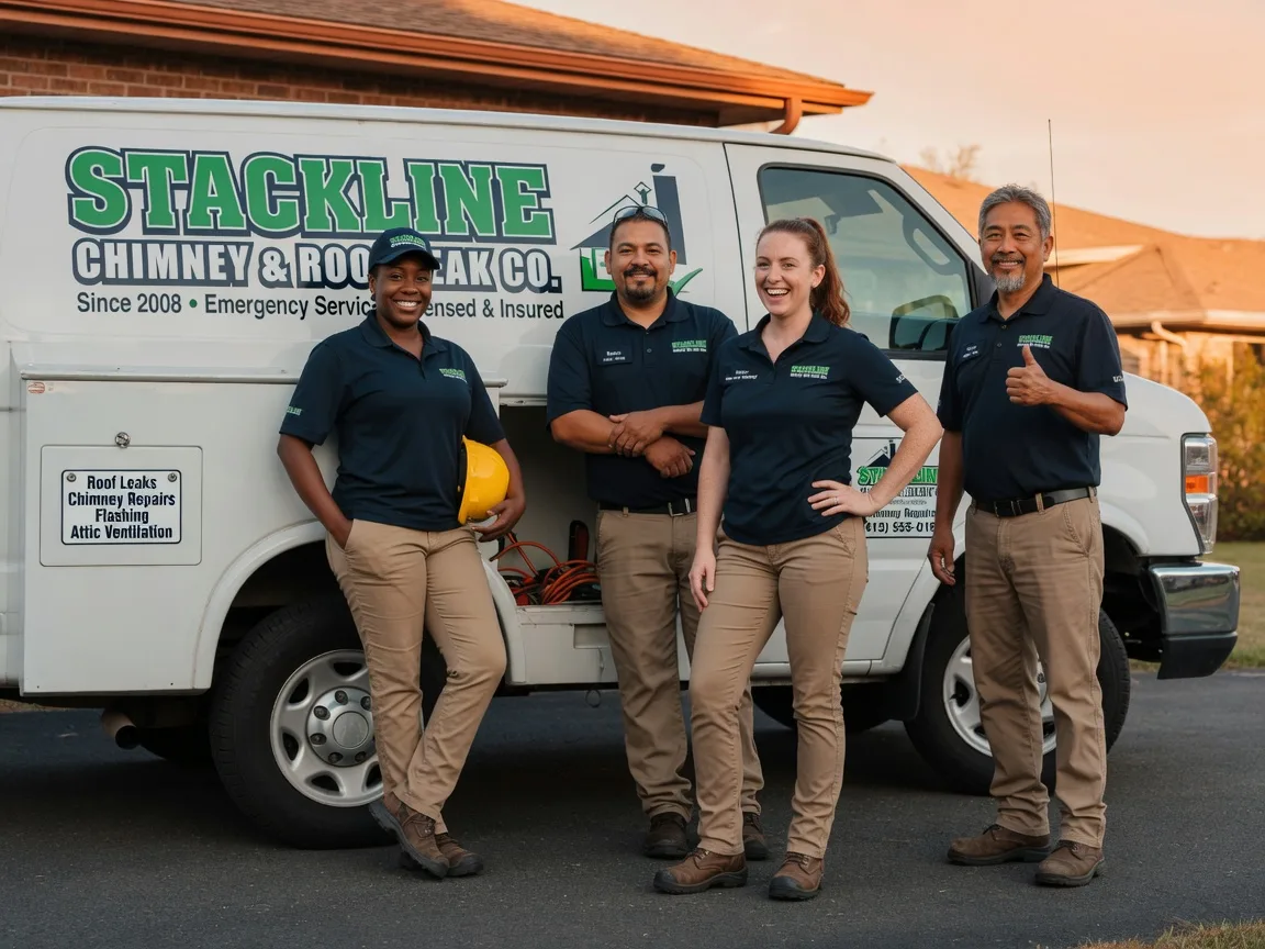 Chimney flashing repair company in Trinway, OH